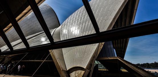Konstrukce opery v Sydney