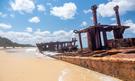 Zájezd Pláže Austrálie Fraser vrak lodi 